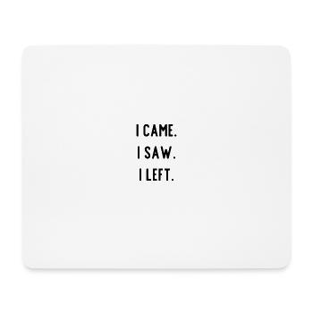 Lustiger Introvert Spruch - Mousepad (Querformat) - Weiß - Vorne