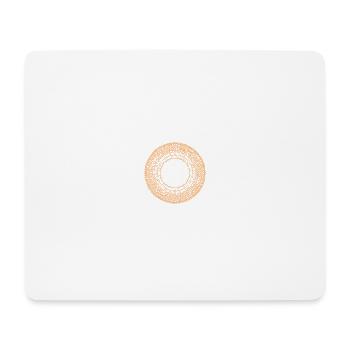 Orange Zyklus - Mousepad (Querformat) - Weiß - Vorne