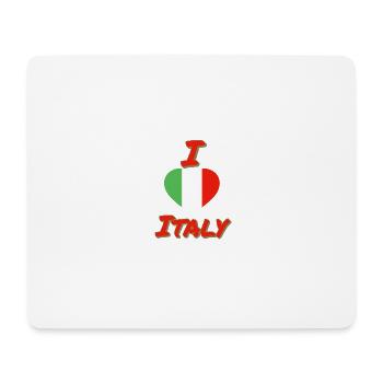 italy - Mousepad (Querformat) - Weiß - Vorne