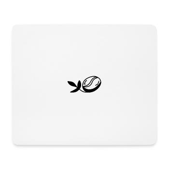 Kaffeebohne Kaffee Barista - Mousepad (Querformat) - Weiß - Vorne