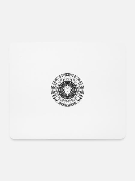 Universum - Mousepad (Querformat) - Weiß