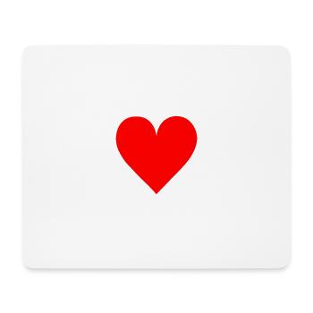Heart Collection: Die absolute Liebe - Mousepad (Querformat) - Weiß - Vorne