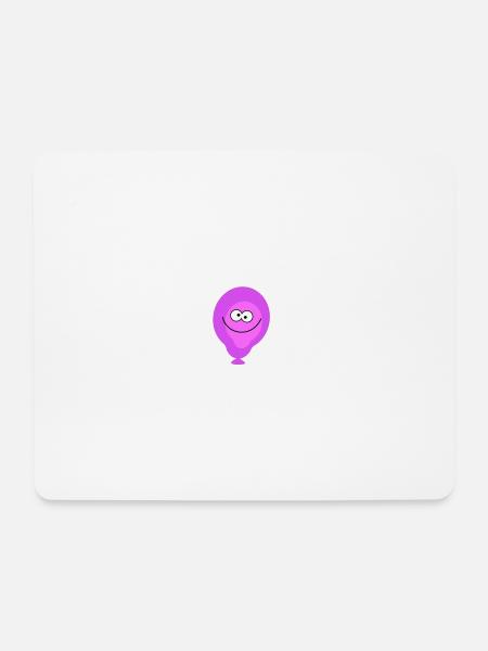 balloon - Mouse Pad (horizontal) - white