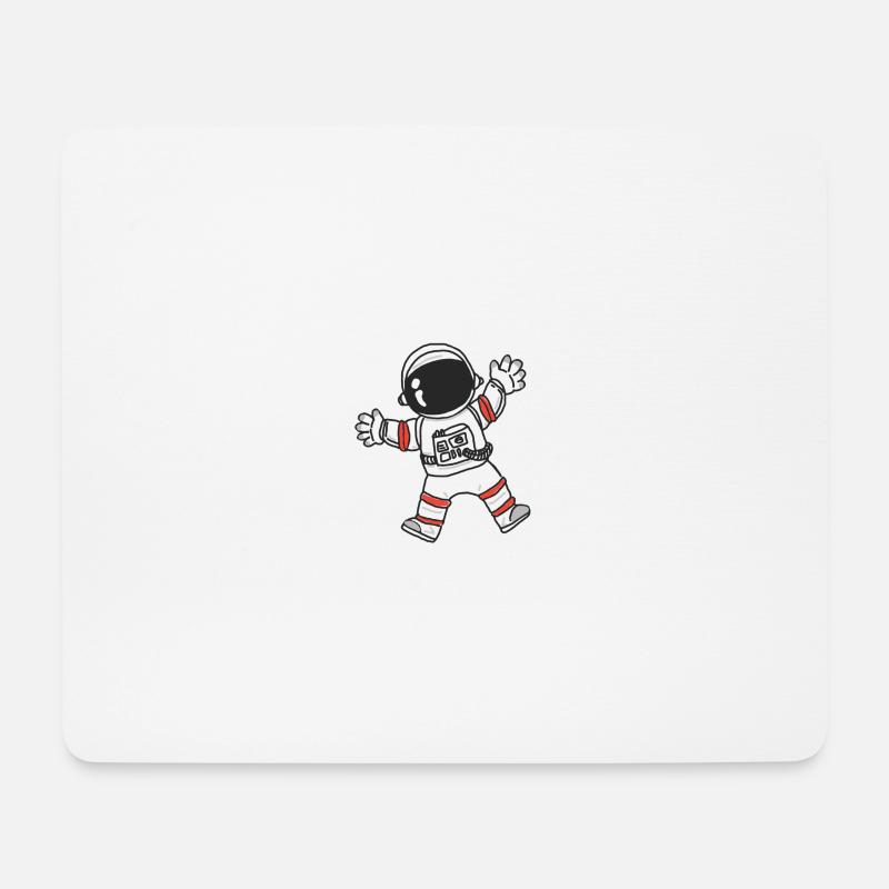 Astronaut - Mouse Pad (horizontal) - white