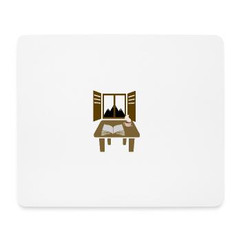Natures mortes - Tapis de souris (format paysage) - blanc - Devant