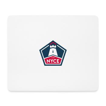 NYCE (en anglais seulement) - Tapis de souris (format paysage) - blanc - Devant