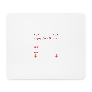 Serial Killers and Coffe, True Crime Murderino - Mousepad (Querformat) - Weiß - Vorne