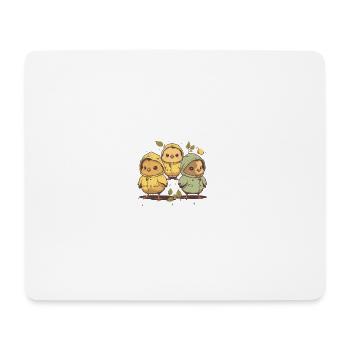 Ostern 1 - Mousepad (Querformat) - Weiß - Vorne