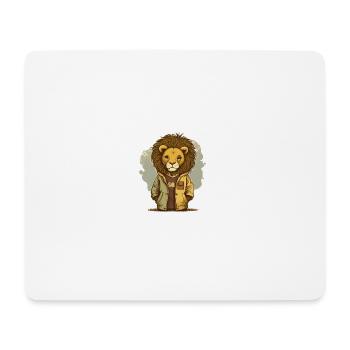 Lion King 4 - Mousepad (Querformat) - Weiß - Vorne