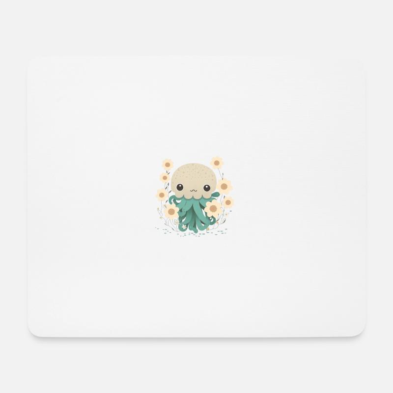 Liebevolle Tentakel 4 - Mousepad (Querformat) - Weiß