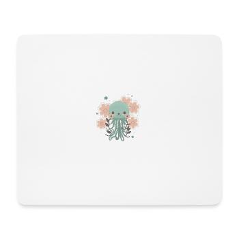 Tentacules affectueux 2 - Tapis de souris (format paysage) - blanc - Devant