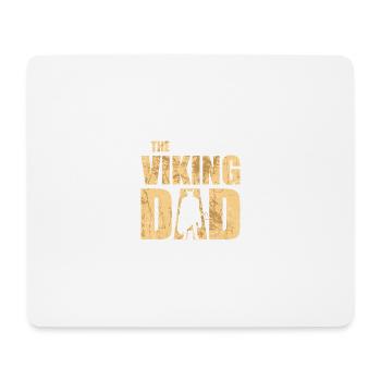 Wikinger Vater, The Viking Dad, Norse Viking - Mousepad (Querformat) - Weiß - Vorne