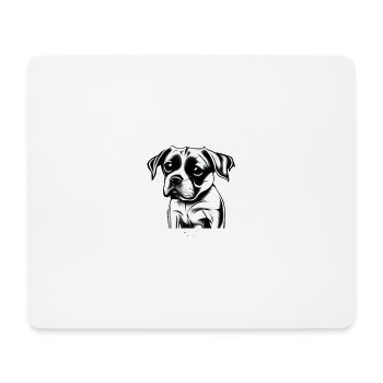 Puppy One - Mousepad (Querformat) - Weiß - Vorne
