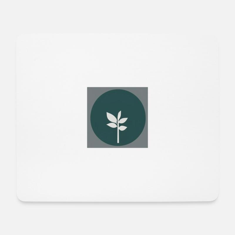 Nachhaltigkeit - Mousepad (Querformat) - Weiß