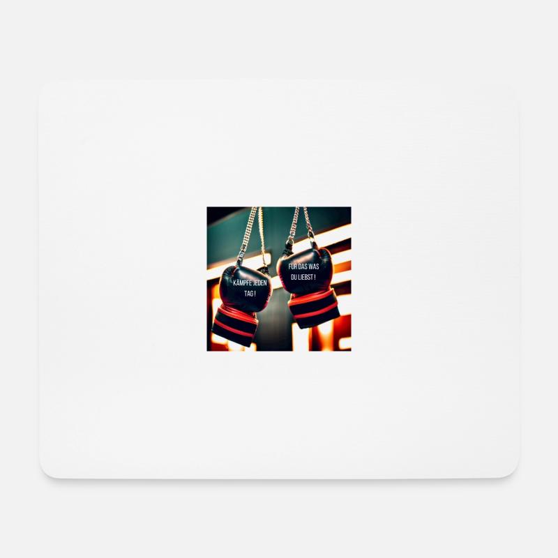 Motivation - Mousepad (Querformat) - Weiß