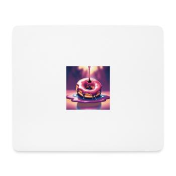 Donut 3 - Mousepad (Querformat) - Weiß - Vorne
