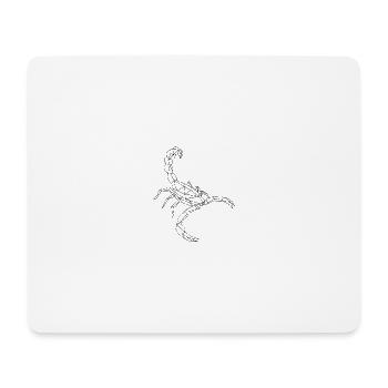 Scorpion - Mouse Pad (horizontal) - white - Front