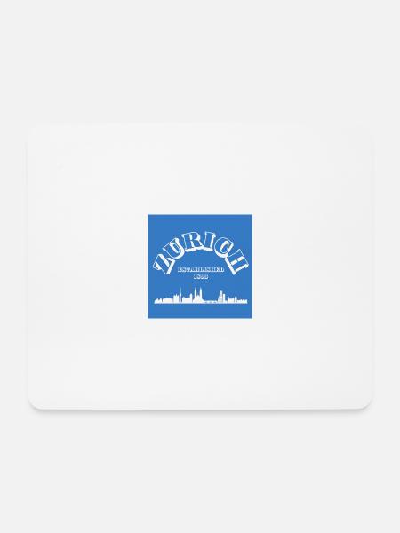 ZURICH - Mousepad (Querformat) - Weiß