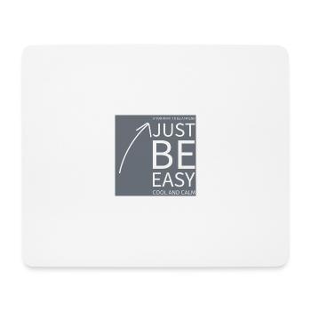 If you want to be a friend just be... - Mousepad (Querformat) - Weiß - Vorne