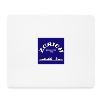 Zurich - Mouse Pad (horizontal) - white - Front