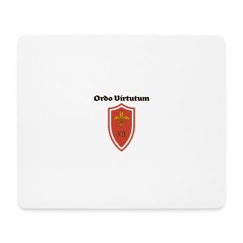 Ordo Virtutum Schild XII - Mousepad (Querformat) - Weiß - Vorne