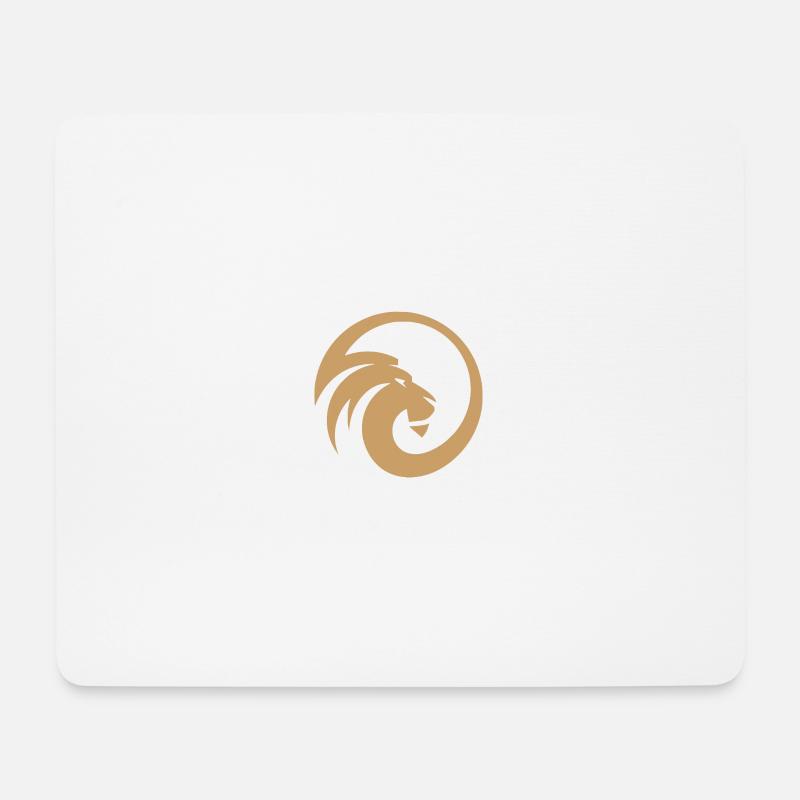 Dadforce Logo - Mousepad (Querformat) - Weiß