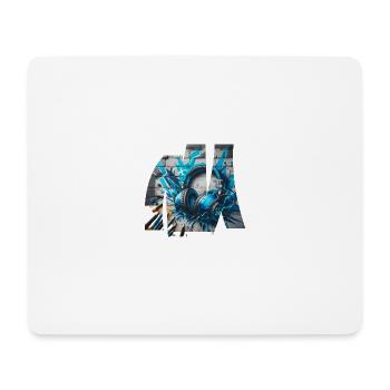 Grafischer Rhythmus und chromatischer Klang. - Mousepad (Querformat) - Weiß - Vorne