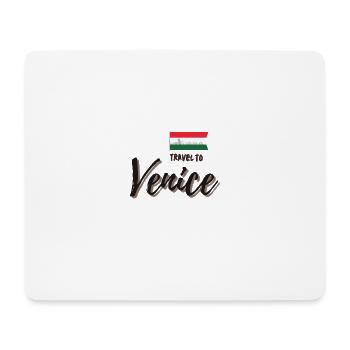 Voyage à Venise - Tapis de souris (format paysage) - blanc - Devant