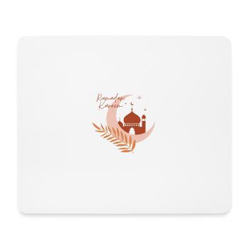 Ramadan Kareem/Islamic motif - Mouse Pad (horizontal) - white - Front