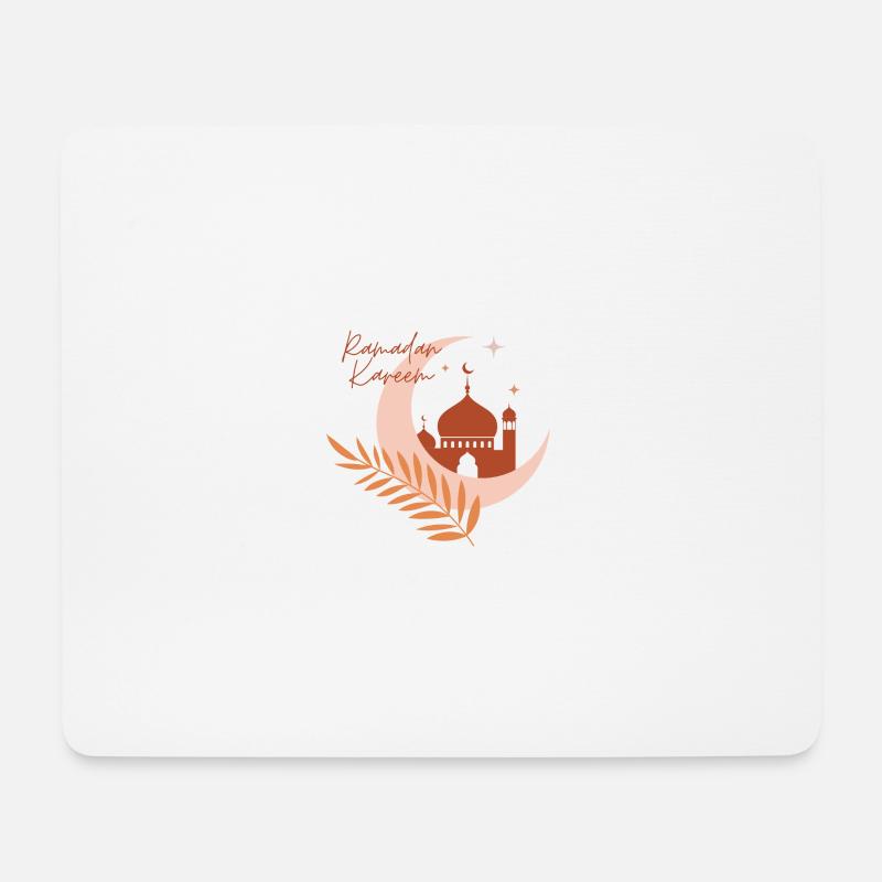 Ramadan Kareem/Islamisches Motiv - Mousepad (Querformat) - Weiß