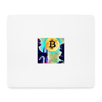 Apes on the way to moon - Mousepad (Querformat) - Weiß - Vorne
