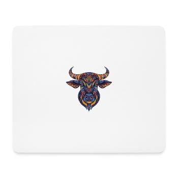 Bulle Bunt - Mousepad (Querformat) - Weiß - Vorne