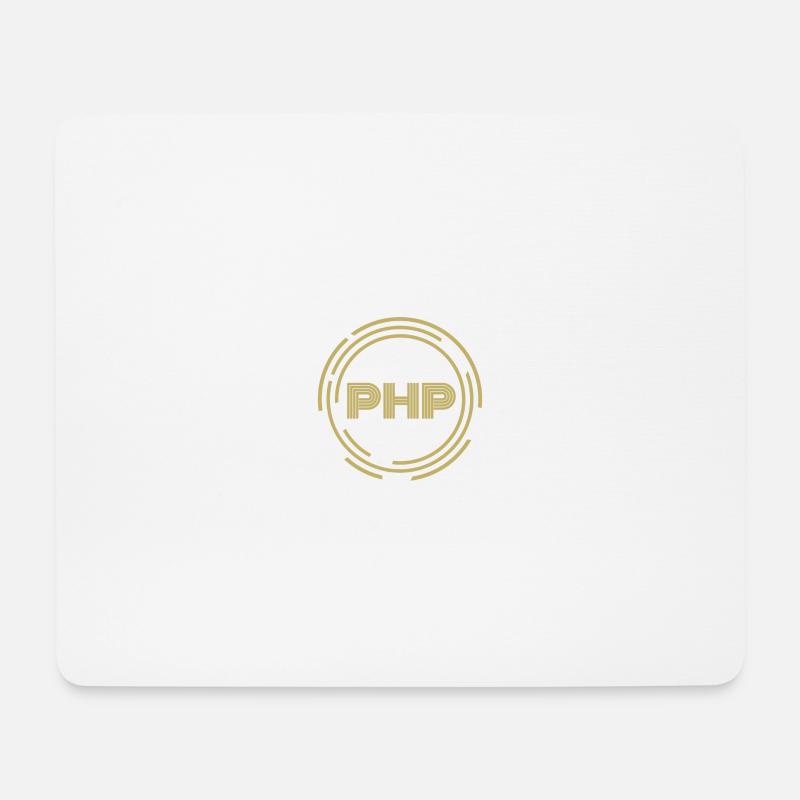 ..PHP - Tapis de souris (format paysage) - blanc