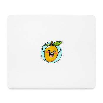 Mangue gaie - Tapis de souris (format paysage) - blanc - Devant