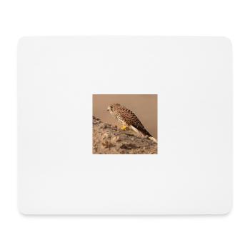 Eagle in desert - Mouse Pad (horizontal) - white - Front