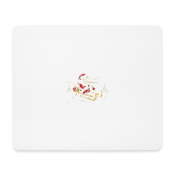 Alligator Santa, Gator Hunting Christmas - Mousepad (Querformat) - Weiß - Vorne