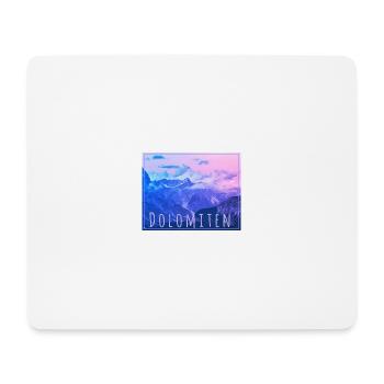 Dolomiten,landschaft,Berge,berg,südtirol, tirol - Mousepad (Querformat) - Weiß - Vorne