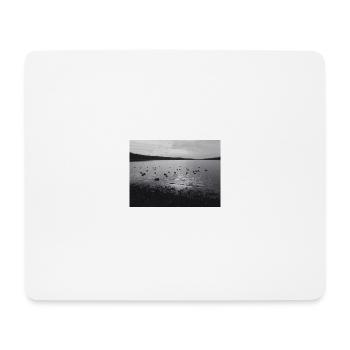 Entensee - Mousepad (Querformat) - Weiß - Vorne