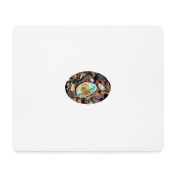 Ein Pärchen beim Sonnenuntergang - Mousepad (Querformat) - Weiß - Vorne