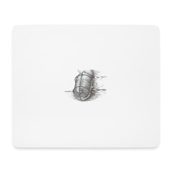 Sketchy wire rope lantern - Mouse Pad (horizontal) - white - Front
