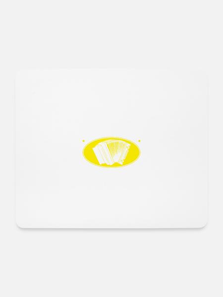 Quetschman, Steirische Harmonika Quetschn - Mousepad (Querformat) - Weiß