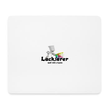 Lackierer - Mousepad (Querformat) - Weiß - Vorne