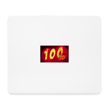Geburtstag 100. Heute - Mousepad (Querformat) - Weiß - Vorne