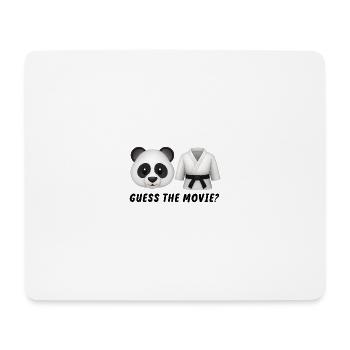 Guess the Movie Funny Humorous - Mouse Pad (horizontal) - white - Front