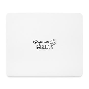 Könige von Malle - Mousepad (Querformat) - Weiß - Vorne