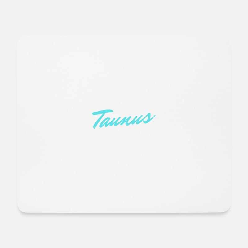 Taunusliebe goes 80s (mit weiß) - Mousepad (Querformat) - Weiß