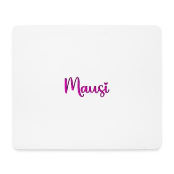Mausi_herz - Tapis de souris (format paysage) - blanc - Devant
