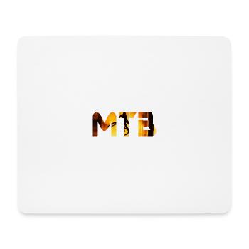 VTT - Tapis de souris (format paysage) - blanc - Devant
