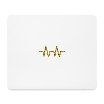 True Crime Heartbeat Crime Scene Murderino - Mousepad (Querformat) - Weiß - Vorne