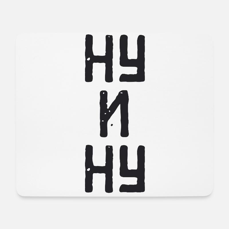 Sieh an! Spruch auf Russisch Russak Russland - Mousepad (Querformat) - Weiß